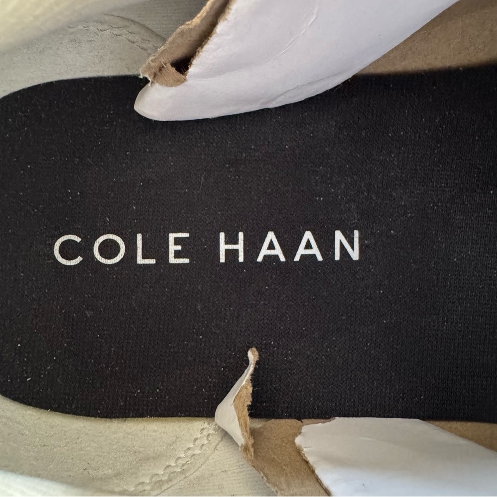 Cole Haan Grand Crosscourt Daily Sneaker Optic White Leather C39987 Men’s 9.5 - Picture 8 of 10